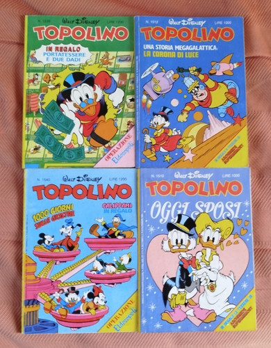 Lotto topolino con - 4,