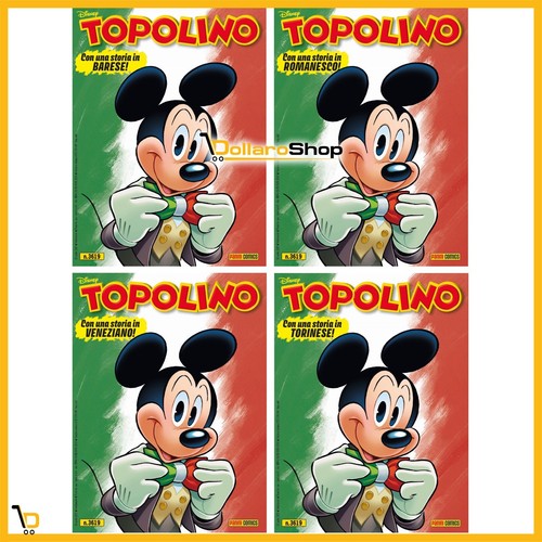 Set fumetti topolino 3619 - topolino, n.