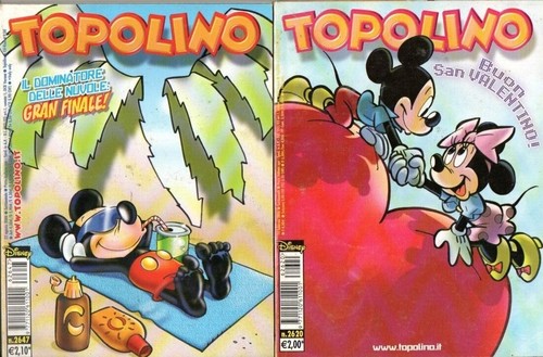 Lotto fumetti topolino - lotto, di