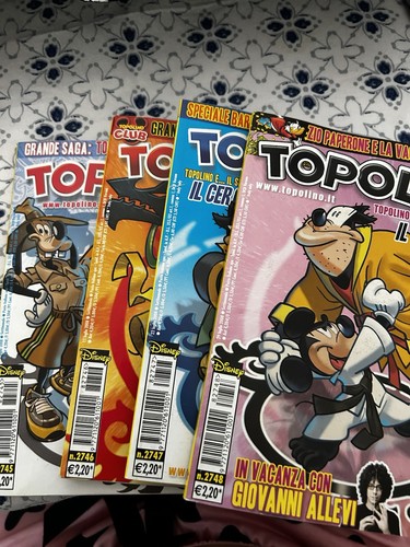 Disney topolino 2745 2748 - disney,