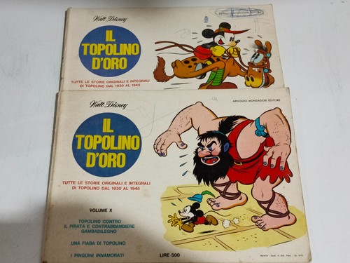 Topolino oro lotto di 4 - topolino, d’oro