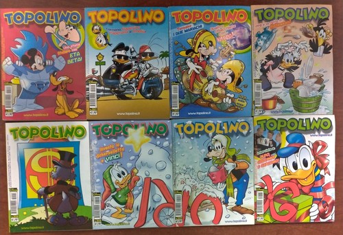 Lotto topolino dal - n., 2550