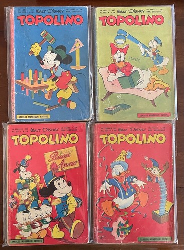 Topolino lotto 157 167 - 4,