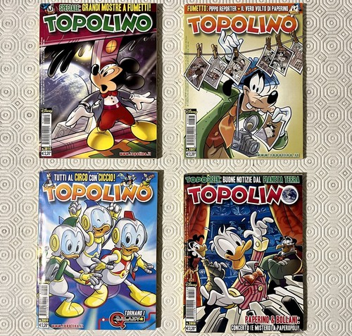 Lotto topolino 2807 2810 - lotto,