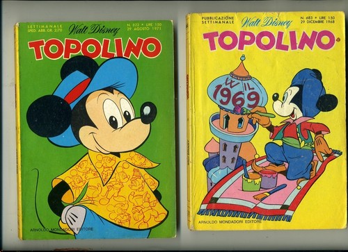 A20 topolino lotto fumetti - lotto, 16