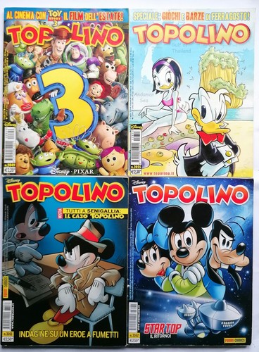 Fumetti topolino disney lotto - disney,